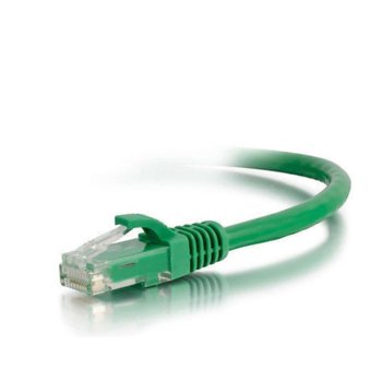 Пач кабел VCom, UTP, Cat 5e, екраниран, 0.5m, зелен | JAR Computers VCom UTP Cat 5e 0.5m NP511B-GREEN-0.5M