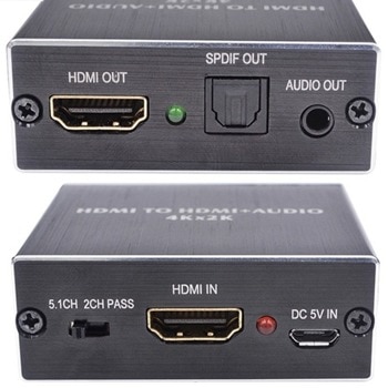 Конвертор 47465, от HDMI(ж) към HDMI(ж), черен | JAR Computers Noname 47465