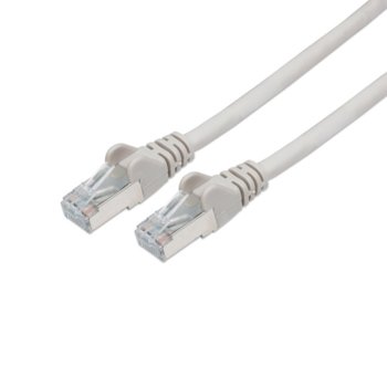 Пач кабел Intellinet FTP Cat.5e 20m сив 329965