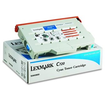 КАСЕТА ЗА LEXMARK C 720 - Cyan - P№ 15W0900 - заб.: 7200k | JAR Computers КАСЕТА ЗА LEXMARK C 720 - Cyan - P№ 15W0900 C
