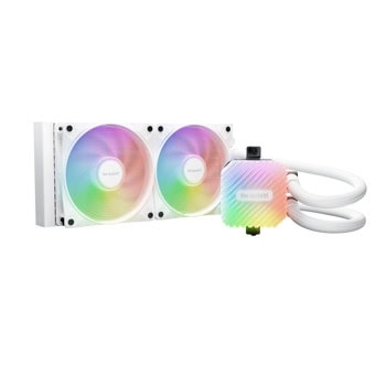 Водно охлаждане за процесор be quiet! Light Loop 240mm White, съвместимост със сокети Intel LGA 1851/1700/1200/1155/1151/1150 & AMD AM5/AM4 | JAR Computers be quiet! Light Loop 240mm White BW021