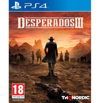 Игра за конзола Desperados III, за PS4 | JAR Computers Desperados III PS4