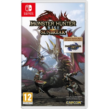 Игра за конзола Monster Hunter Rise + Sunbreak Expansion, за Nintendo Switch | JAR Computers Monster Hunter Rise + Sunbreak Expansion Switch