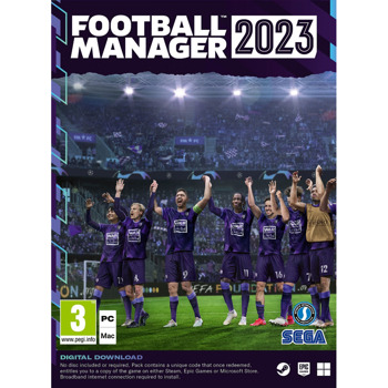 Игра Football Manager 2023 - Code in a Box, за PC | JAR Computers Football Manager 2023 - Code in a Box (PC)