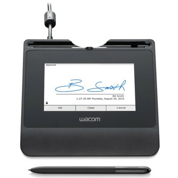 Графичен таблет Wacom STU-540, за подписи, 5" LCD цветен дисплей, 1024 нива на натиск, USB | JAR Computers Wacom STU-540-CH2