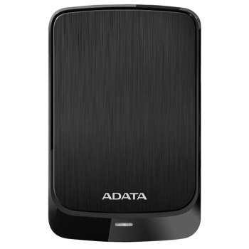 Твърд диск 1TB, A-DATA HV320, черен, външен, 2.5" (6.35cm), USB 3.2 | JAR Computers Adata 1TB HV320 AHV320-1TU31-CBK