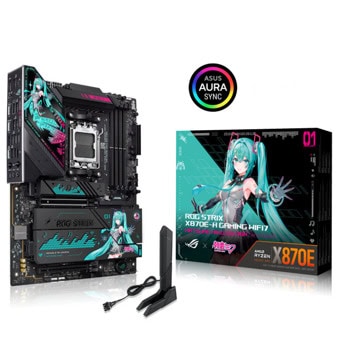 asus rog strix x870e-h gaming wifi7 hatsune miku