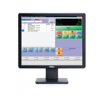 Монитор Dell E1715S (210-AEUR), 17" (43.18 cm), HD, 5 ms, 1000:1, 250cd/m2, DisplayPort | JAR Computers 17 Dell E1715S