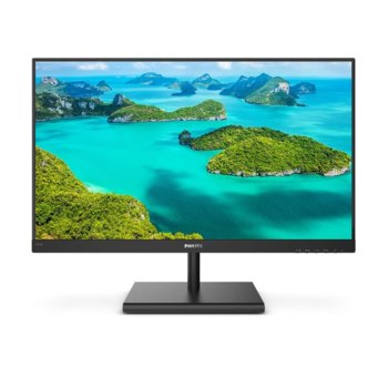Монитор Philips 245E1S, 23.8" (60.45 cm) IPS панел, 75Hz, WQHD, 4ms, 1000:1, 250cd/m2, DisplayPort, HDMI, VGA | JAR Computers Philips 245E1S