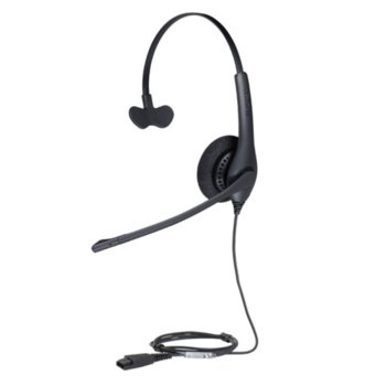 Слушалки Jabra BIZ 1500 Mono, микрофон, QD жак, черни | JAR Computers Jabra BIZ 1500 Mono 1513-0154