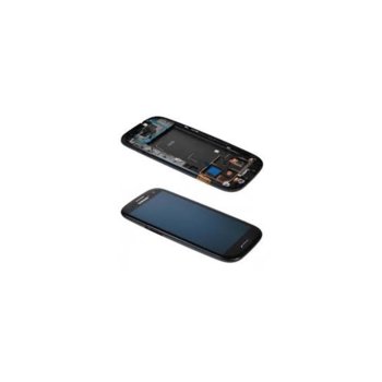 Samsung Galaxy S3, LCD with touch and frame, black