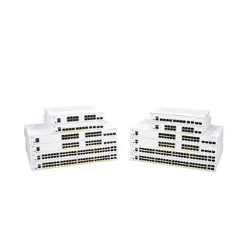 Cisco CBS350 Managed 8-port GE, Ext PS, 2x1G Combo