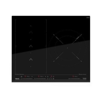 Плот за вграждане Teka IZS 65600 SlideCooking, индукционен, 3 нагревателни зони, сензорно управление, функция "Flex", черен | JAR Computers TEKA IZS 65600 SlideCooking