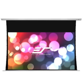 Екран Elite Screens Saker Tab-Tension SKT135XH-E12-AUHD, за стена, White, 2989 x 1681 мм, 135" (342.9 cm), 16:9 | JAR Computers Elite Screens SKT135XH-E12-AUHD