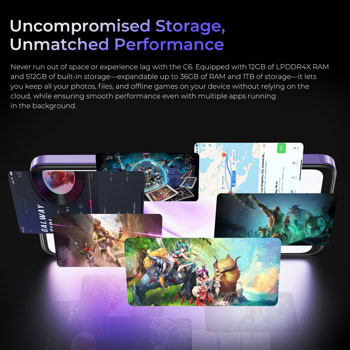 Oukitel C6 5G 512GB/12GB Black | JAR Computers Oukitel C6 5G 512GB/12GB Black