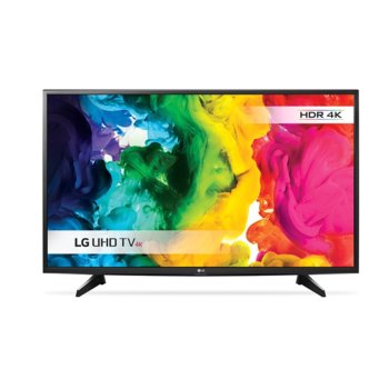 Телевизор LG 43UH610V, 43" (109.22 cm), 4K Ultra HD LED Smart TV, DVB-T2/C/S2, Wi-Fi, LAN, 3x HDMI, CI Slot, 1x USB | JAR Computers LG 43UH610V