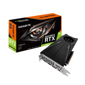 Видео карта Nvidia GeForce RTX 2080 Ti, 11GB, Gigabyte TURBO, PCI-E, GDDR6, 352 bit, DisplayPort, HDMI, USB Type-C | JAR Computers Gigabyte GeForce RTX 2080 Ti TURBO 11GB
