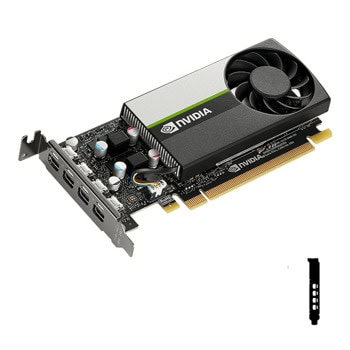 Видео карта Nvidia T1000, 4GB, PNY LowProfile OEM, PCI-E 3.0, GDDR6, 128-bit, mDP | JAR Computers PNY T1000 OEM VCNT1000-SB