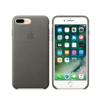 Apple iPhone 7 Leather Case mmye2zm/a Storm Gray