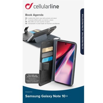Cellular Line Book Agenda for Galaxy Note 10+