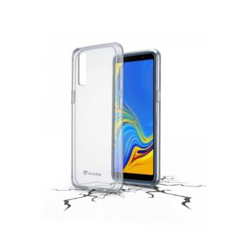 Калъф за Samsung Galaxy A7 (2018), Cellular Line ClearDuo, твърд калъф с гумена рамка, прозрачен | JAR Computers Cellular Line ClearDuo for Samsung Galaxy A7 2018