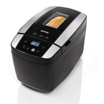 Хлебопекарна Gorenje BM1210BK, 12 автоматични програми, размер на хляб от 900 - 1200 гр., LCD дисплей, 800W, черна image