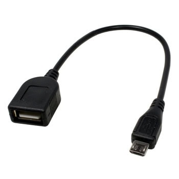 Адаптер от microUSB към женско USB-A Micro USB