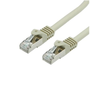 Пач кабел Roline, S/FTP, Cat.7, 5m, сив | JAR Computers Roline S/FTP Cat.7 5m 21.99.0855