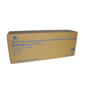 КАСЕТА ЗА KONICA MINOLTA BIZHUB C10/C10P - Cyan - TN212C -  P№ A00W372 - заб.: 4500k | JAR Computers КАСЕТА ЗА KONIKA MINOLTA BIZHUB C10/C10P- Cyan