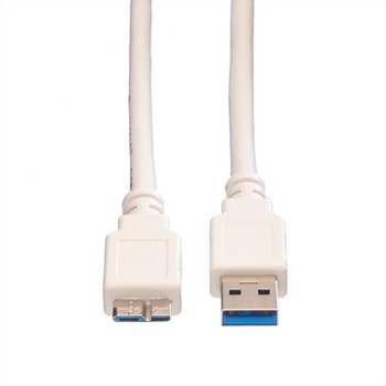 Roline USB A(м) към USB Micro B 10-pin(м) 2m