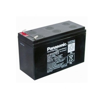 Акумулаторна батерия Panasonic, 12V, 7.2Ah, 6-9 години живот | JAR Computers Panasonic 12V, 7.2Ah, 6-9 години живот