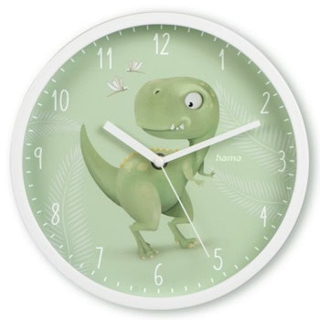 Часовник HAMA-185897 "Cebu", стенен, зелен | JAR Computers HAMA 185897