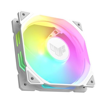 Вентилатор 120mm, Asus TUF Gaming TR120 ARGB Reverse White, 4-pin, 2000rpm | JAR Computers Asus TUF Gaming TR120 ARGB Reverse White