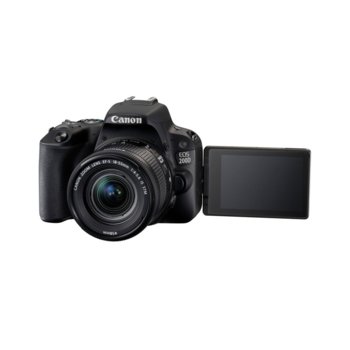 Canon EOS 200D Black + EF-s 18-55 mm DC III