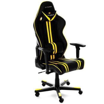 DXRacer RACING Gaming Chair - черен/жълт