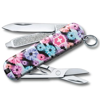 Джобен нож Victorinox Classic LE 2021 Dynamic Floral, шарен | JAR Computers Victorinox Classic LE 2021 Dynamic Floral