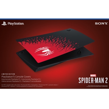 Sony Playstation 5 Console cover Spider-Man 2