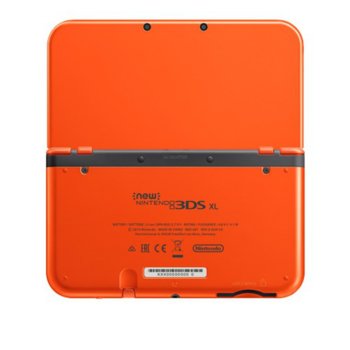 New Nintendo 3DS XL - Orange Black