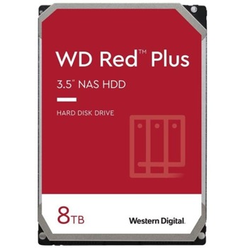 8TB WD Red Plus SATA 3.5 256MB WD80EFBX