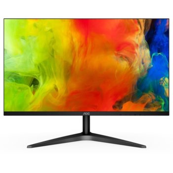 Монитор AOC 24B1XH, 23.8" (60.45 cm) IPS панел, Full HD, 7ms, 20M:1, 250 cd/m2, HDMI, VGA | JAR Computers AOC 24B1XH