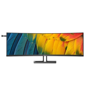 Монитор Philips 45B1U6900C/00, 44.5" (113.03 cm) VA панел, 75Hz, DQHD, 4ms, 80 000 000:1, 450 cd/m2, Displayport, HDMI, USB-C, USB, LAN | JAR Computers Philips 45B1U6900C/00