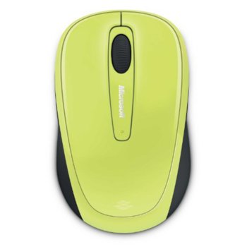 Microsoft Wireless Mobile Mouse 3500 Citron Green