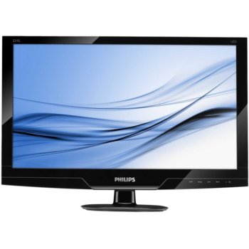 Монитор Philips 221EL2SB, 21.5" (54.61 cm), TN панел, FULL HD, 5ms, 20 000 000:1, 250cd/m2, DVI, D-Sub | JAR Computers Philips 221EL2SB