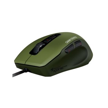 Мишка ROCCAT Kone Pure Military - Camo Charge, геймърска, оптична (5000dpi), програмируеми бутони, USB | JAR Computers ROCCAT Kone Pure Military Camo Charge