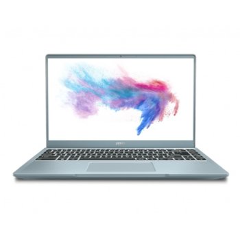 Лаптоп MSI Modern 14 B10MW-213XBG (9S7-14D112-213)(сив), четириядрен Comet Lake Intel Core i5-10210U 1.6/4.2 GHz, 14.0" (35.56 cm) Full HD IPS Anti-Glare Display, (HDMI), 8GB DDR4, 512GB SSD, 2x USB 3.2 Type-C, No OS | JAR Computers MSI Modern 14 B10MW-213XBG 9S7-14D112-213