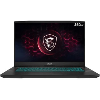 Лаптоп MSI Pulse GL76 12UEK (9S7-17L314-252)(сив), четиринадесетядрен Intel Core i7-12700H 2.3/4.7GHz, 17.3" (43.94 cm) Full HD IPS 360Hz Anti-Glare Display & GF RTX 3060 6GB, (HDMI), 16GB DDR4, 1TB SSD, No OS | JAR Computers MSI Pulse GL76 12UEK 9S7-17L314-252