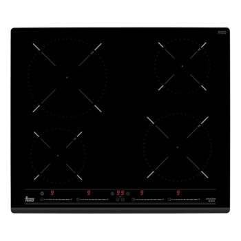 Стъклокерамичен плот за вграждане Teka IZ 6415, 4 нагревателни зони, автоматично изключване за безопастност, независимо програмиране на всяка зона, индикатор за остатъчна топлина, функция Stop & Go, сензорно управление тип Multislider PRO,черен | JAR Computers Teka IZ 6415