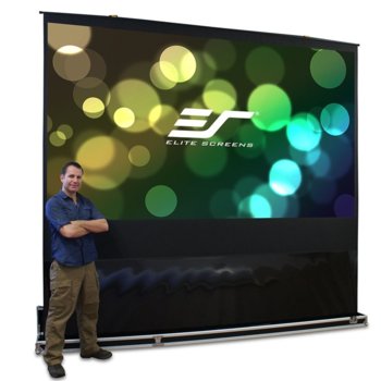 Екран Elite Screens QS180HD QuickStand 5-Second Series, преносим, 3980 x 2240 мм, 180" (457.2cm), 16:9 | JAR Computers Elite Screen QS180HD