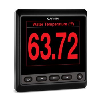 Мултифункционален инструмент Garmin GMI 20, следи и показва 100+ параметри и данни за лодката, 4.0" (10.16 cm) QVGA дисплей, IPX7 водоустойчивост | JAR Computers Garmin GMI 20 Marine Instrument 010-01140-00