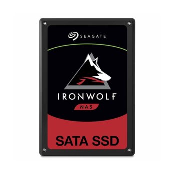 Памет SSD 960GB Seagate IronWolf 110, SATA 6Gb/s, 2.5"(6.35 cm), скорост на четене 560 MB/s, скорост на запис 535 MB/s | JAR Computers Seagate IronWolf 110 2.5in 960GB SATA